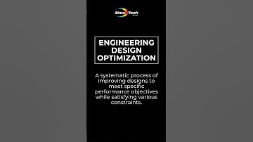 What is Engineering Design Optimization?