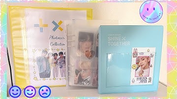 😲 Putting away My TXT/Yeonjun photocards! (3 binders 🥵)