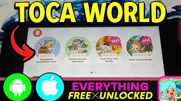 Toca Boca World Mod 🌎 Unlock ALL PLACES & PACKS FREE in Toca Life (iOS/Android)