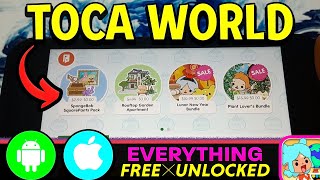 Toca Boca World Mod 🌎 Unlock ALL PLACES & PACKS FREE in Toca Life (iOS/Android) screenshot 1