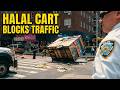 What Happens When You Bike Past a Halal Cart in NYC?
