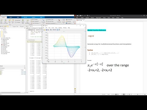 ndgrid function Matlab | Matlab function