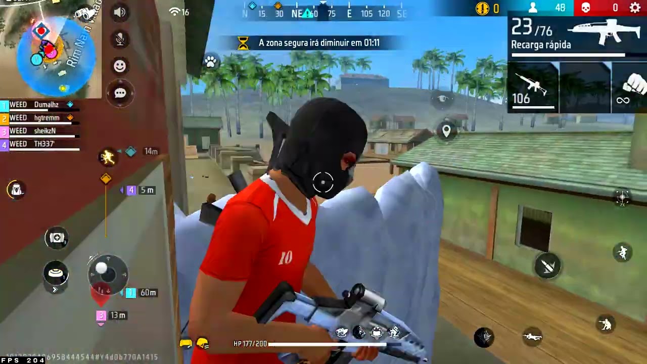 SOU A NOVA REVELAÇAO 🤍🖤HIGHLIGHTS EM CAMPEONATOS! EMULADOR FREE FIRE 🖥️