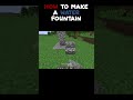water fountain tutorial