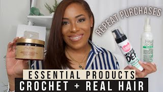 2024 MOST FREQUENTLY USED HAIR CARE PRODUCTS FOR CROCHET + HAIR MAINTENANCE| LIA LAVON