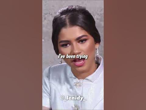 A simple advice to living a happy life - Zendaya - YouTube