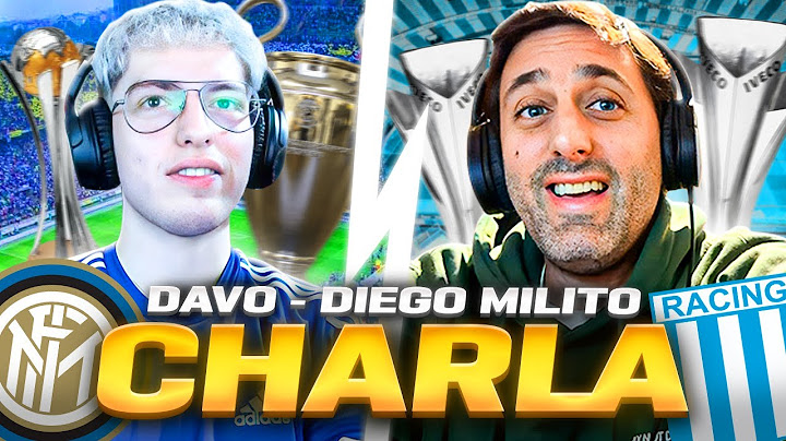 CHARLA CON DIEGO MILITO: ¿BOCA O RACING? ¿RIQUELME FUE UN FUERA DE SERIE? - HABLAMOS DE SU CARRERA