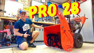 BEFORE YOU BUY AN ARIENS PROFESSIONAL 28 INCH SNOWBLOWER, WATCH THIS! (Better Than A 32'?)