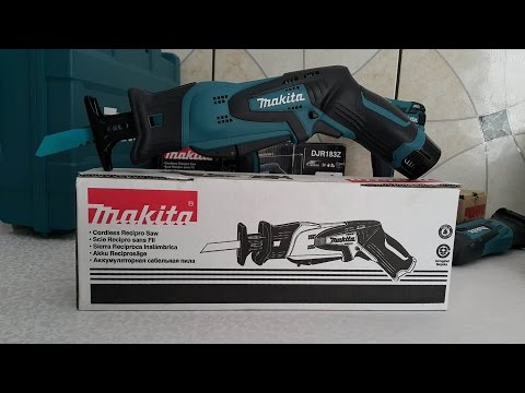 SERRA SABRE À BATERIA 12V - JR102DZ - MAKITA - REVIEW