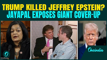 VIDEO: Trump ORDERED Epstein ‘Kill Bid’? Jayapal EXPOSES Patel