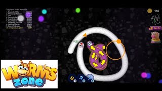 Tricking Snakes Into Trap | WormZone | New Arcade Game | #Part-4 screenshot 5