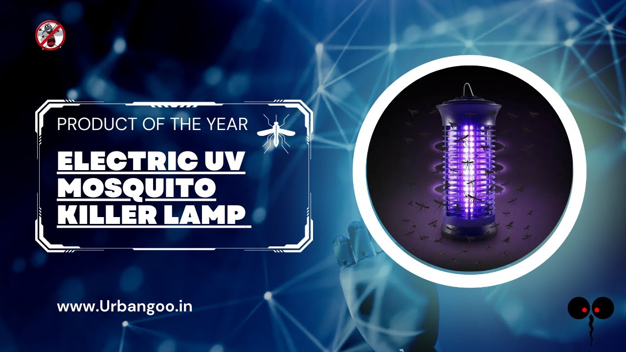Electric Mosquito Insect Killer Zapper LED Light Fly Bug Trap Pest Control Lamp