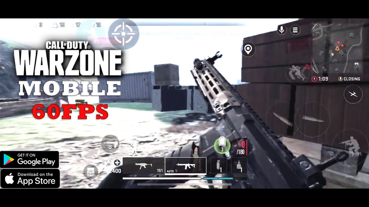 CALL OF DUTY WARZONE MOBILE FULL HD GAMEPLAY 60 FPS