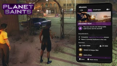 Saints Row "DRAWING HEAT" - Mission Gameplay Walkthrough PS5 2022 (Saints Row Reboot)