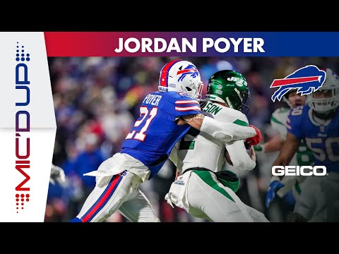 Jordan Poyer Mic'd Up for AFC East-Clinching Win Over New York Jets | Buffalo Bills