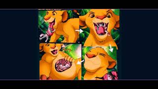 Lion vore.