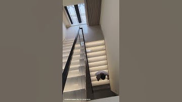 Thi công LED cầu thang tự động sáng theo bước chân - Agasi Home