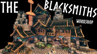 Trying to build an authentic Blacksmith in Valheim