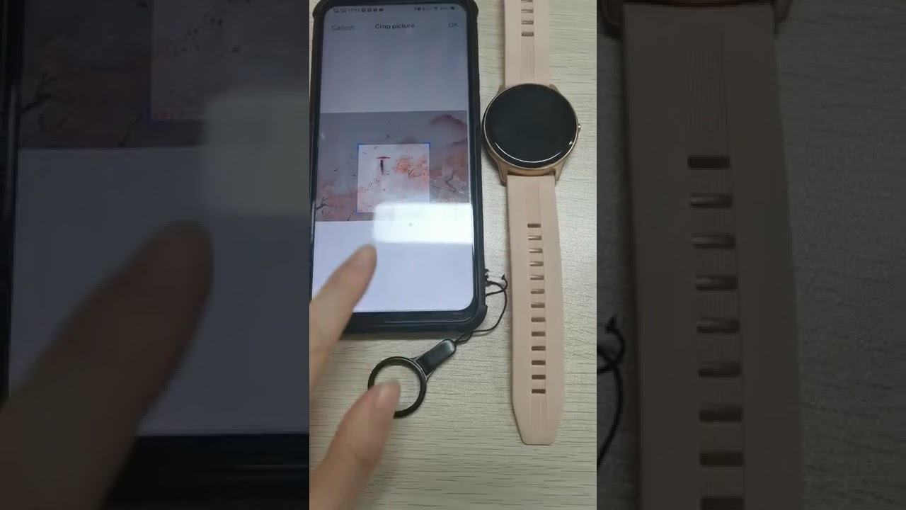 How to change the watch face for AGPTEK Smart watch LW11