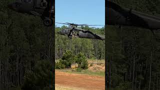 Soldiers inserting by “fast rope” #beallyoucanbe US Army in action.