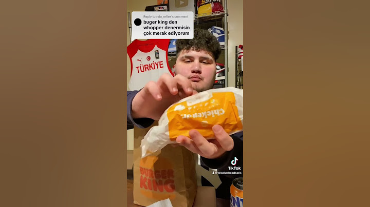 Amerikada Burger King Deniyorum