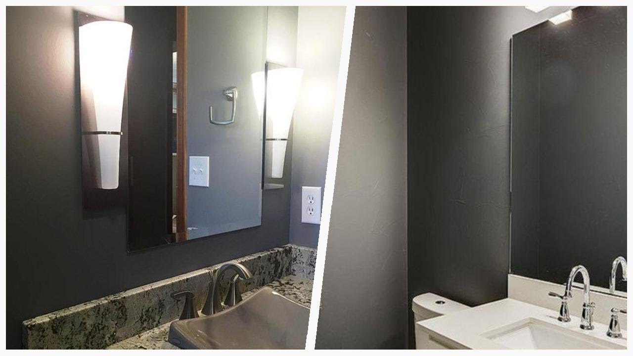 Creating a Chic Black & Gray Powder Room: Tips & Ideas | Designer ...