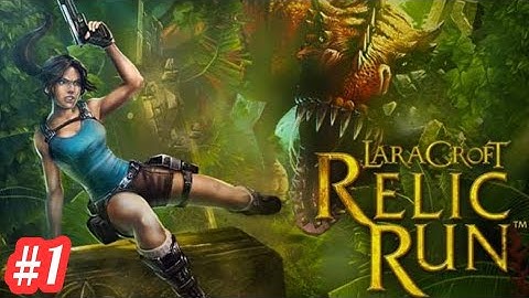 first time playing lara croft tomb raider || lara croft game || lara croft relic run || Gameplay #n