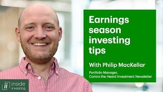 How I find investing opportunities during earnings season