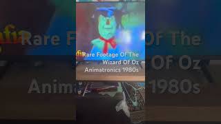 Rare Footage Of Creative Engineering Wizard Of Oz Animatronics 1980s