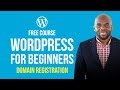 WordPress for beginners: How to register a domain name