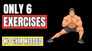 6 Bodyweight Leg Exercises That Build Strength AND Fix Your Knees No Equipment — No Gym