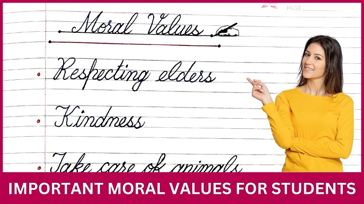 Important Moral Values for Students | Moral Values for Kids in English