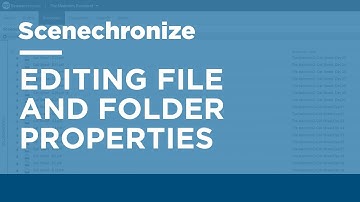Scenechronize POA - Editing File and Folder Properties
