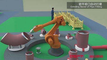 The Solution of Intelligent Plant for Piping Prefabrication / Automatic Pipe Spool Fabrication Line.
