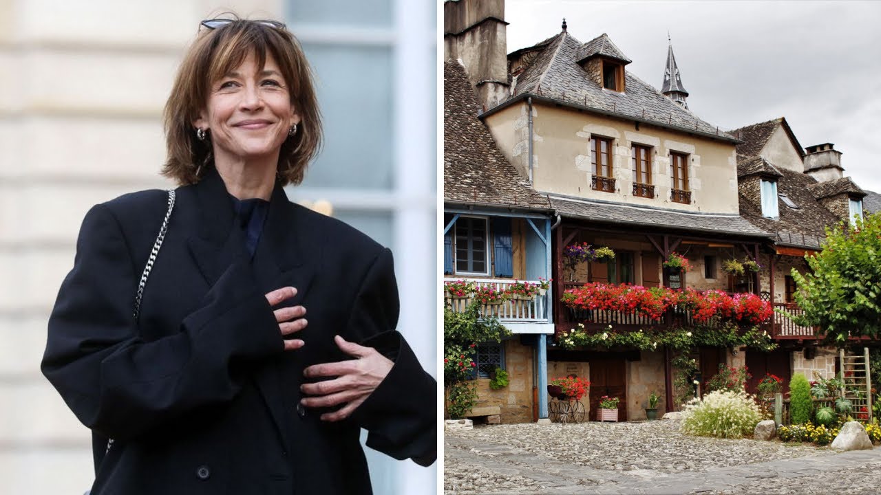 Sophie Marceau: Khám phá ngôi nhà xa Paris của cô để nạp lại năng lượng - YouTube