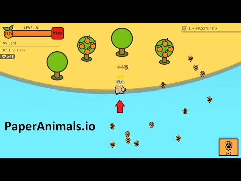 Paper io 2: Animals Edition