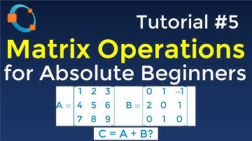 Octave Tutorial #5: Matrix Operations for Absolute Beginners