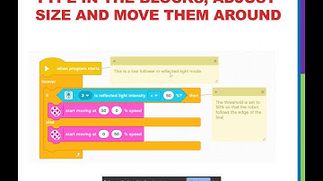 Robotics - Commenting Code in EV3 Classroom
