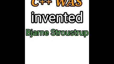 Who invented C++ ? #shorts #codingfacts