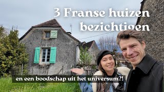 #8 Last minute nog 3 HUIZEN BEZICHTIGEN in FRANKRIJK | van camper naar boerderij