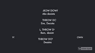 Throw Down - Tenacious D - LYRICS/LEGENDADO (INGLÊS E PORTUGUÊS)