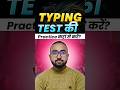 Typing के लिए Best Platform 🔥| CGL mains typing| #typing #ssc #cglmains #shorts