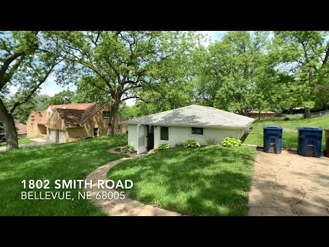 1802 Smith Road, Bellevue, NE home video tour