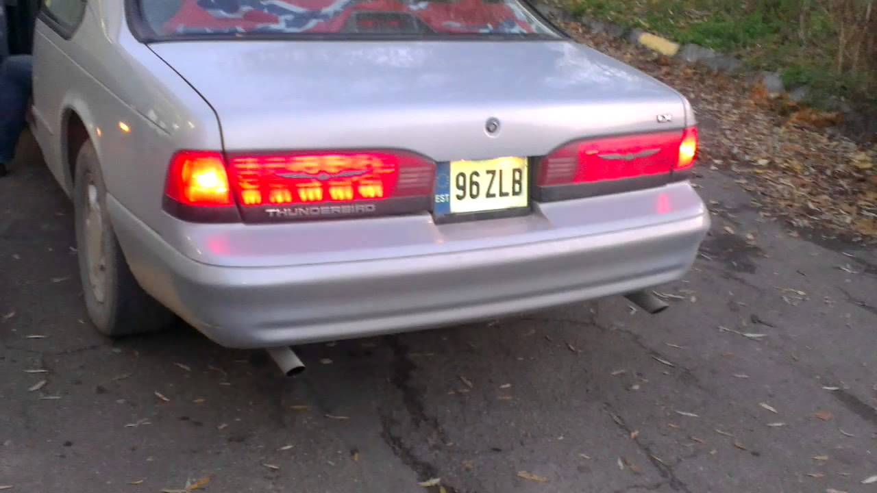 MN12 Thunderbird with straight pipes instead of mufflers