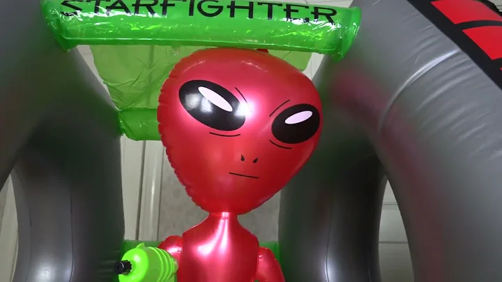 Maymo! Dog vs. Aliens in Parachutes Prank Funny Dog Maymo Pranked by Alien
