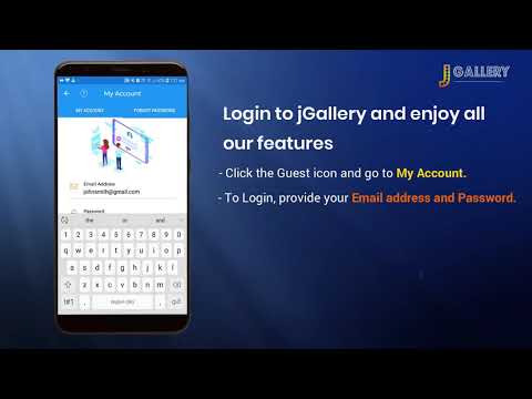 Login to jGallery and enjoy all our features