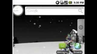 Christmas Snow LWP for Android screenshot 5