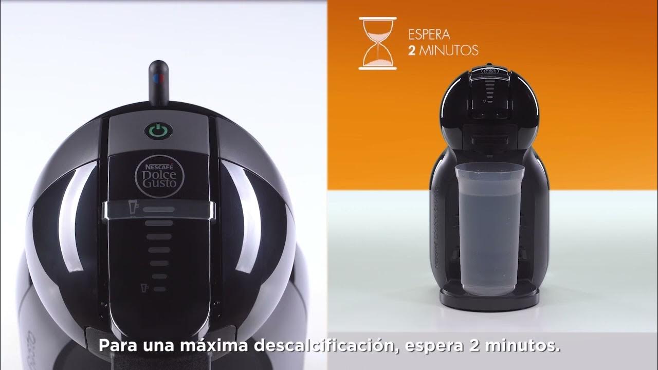Cómo descalcificar tu cafetera automática Mini Me NESCAFÉ Dolce Gusto