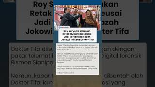 Download Lagu Roy Suryo Cs Diisukan Retak Hubungan seusai Jadi Tersangka Ijazah Jokowi, Ini Kata Dokter Tifa MP3