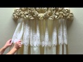 How to style a Wall Teester or Bed Crown from Touch of Class